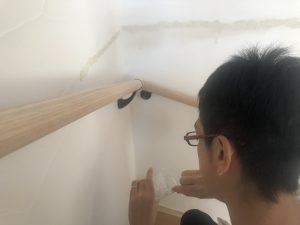 漆喰壁の修繕の仕方～埼玉県で健康注文住宅に入居中！～