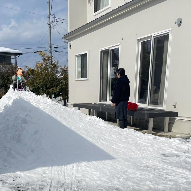 庭に滑り台をつくる