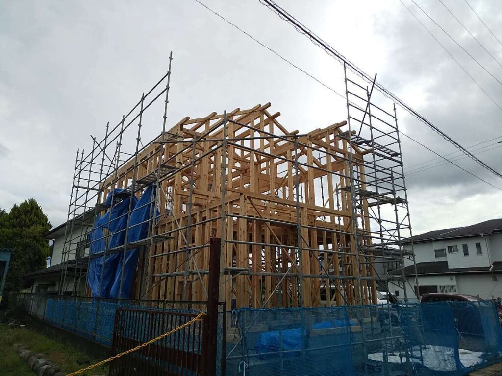 上棟しました | 石巻市G様邸