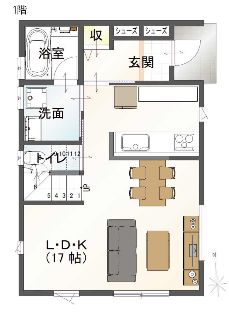 27坪 / 2階建て / Work No.210814