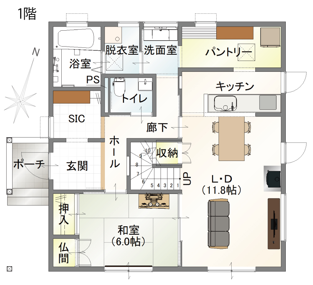 39坪 / 2階建て / Work No.190930