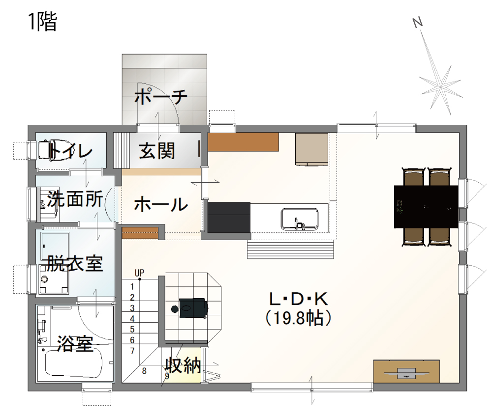 30坪 / 2階建て / Work No.200927