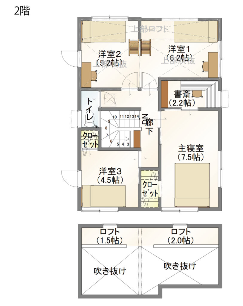 39坪 / 2階建て / Work No.190930