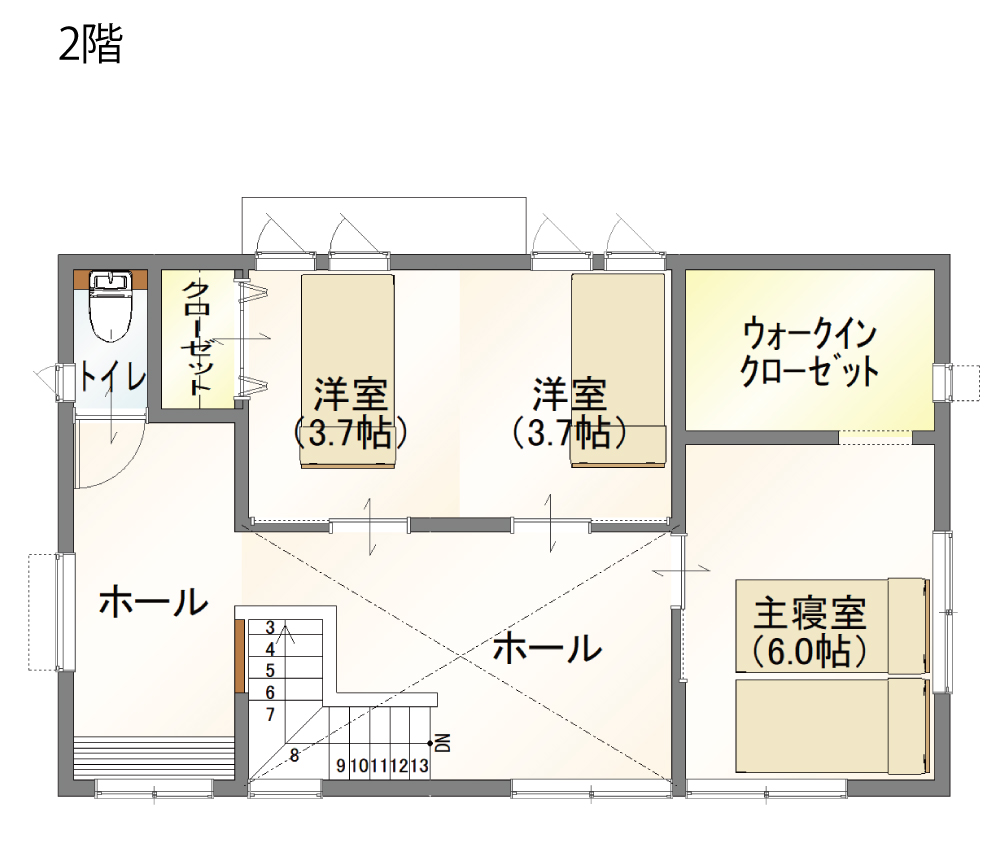 30坪 / 2階建て / Work No.200927