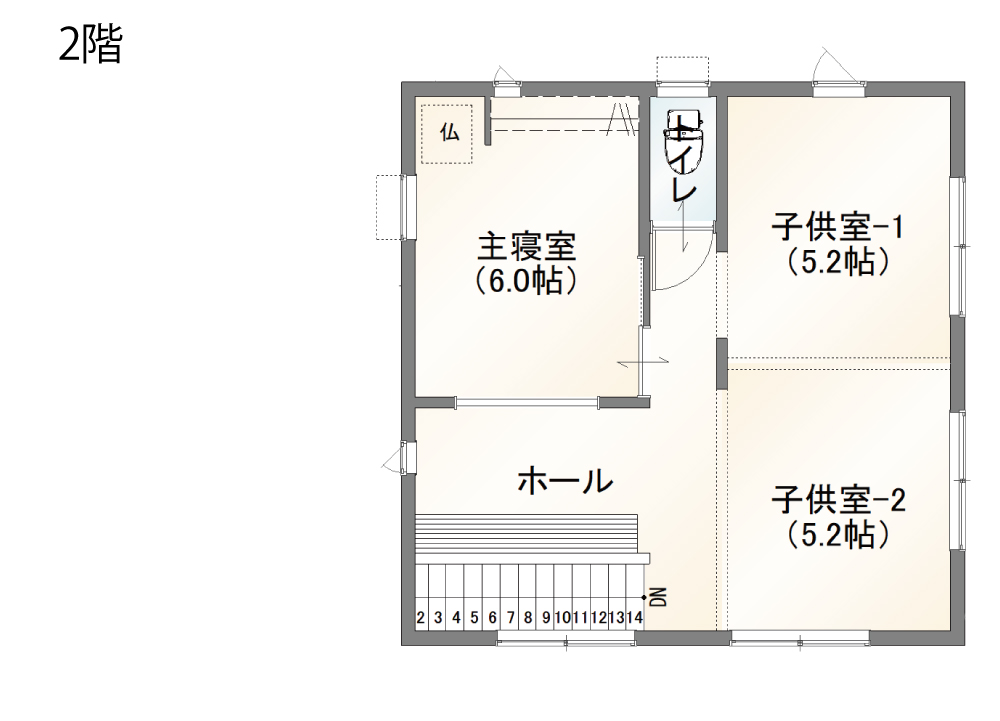 30坪 / 2階建て / Work No.220403