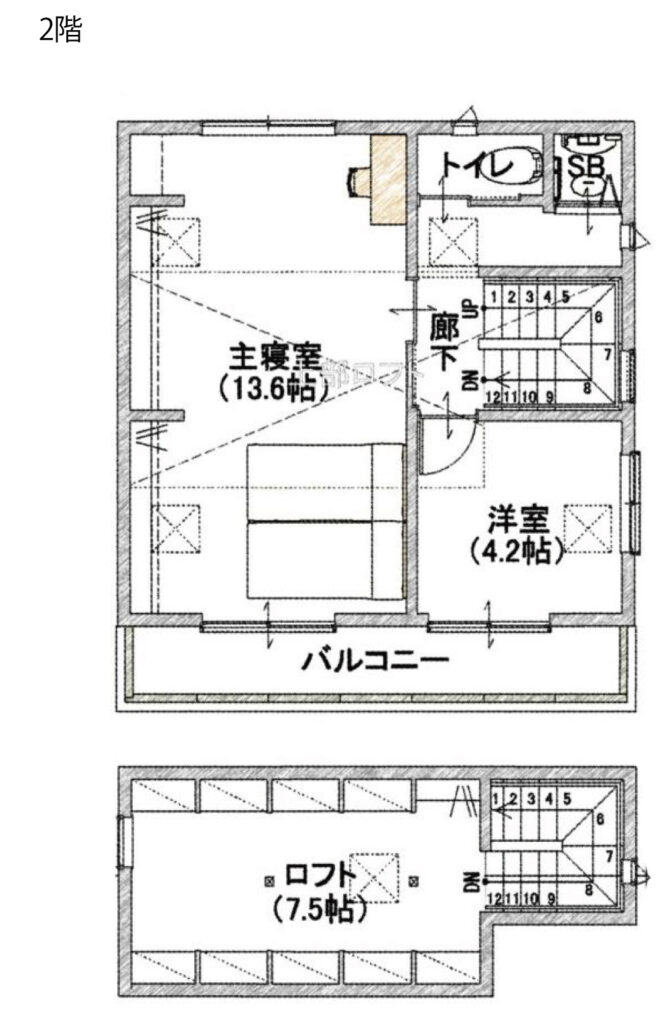 24坪 / 2階建て / Work No.201219