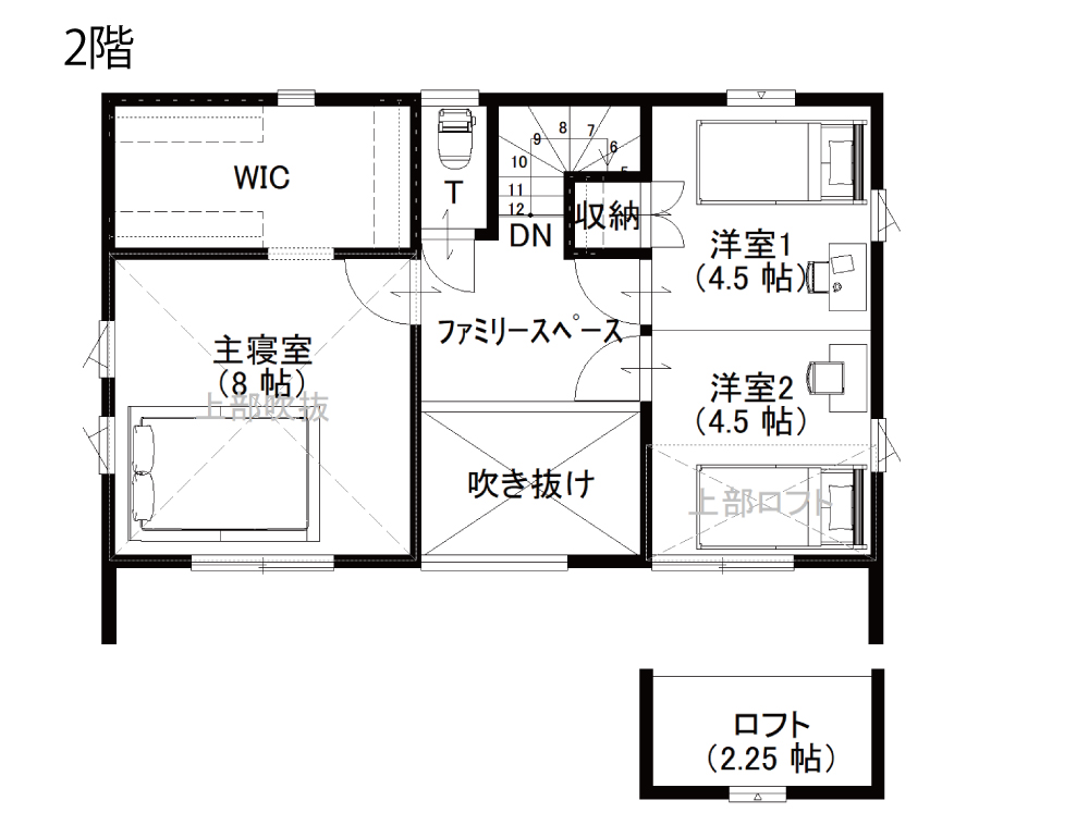 31坪 / 2階建て / Work No.190328